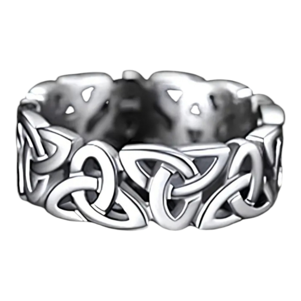 Sterling Silver Trinity Knot Ring - image 1